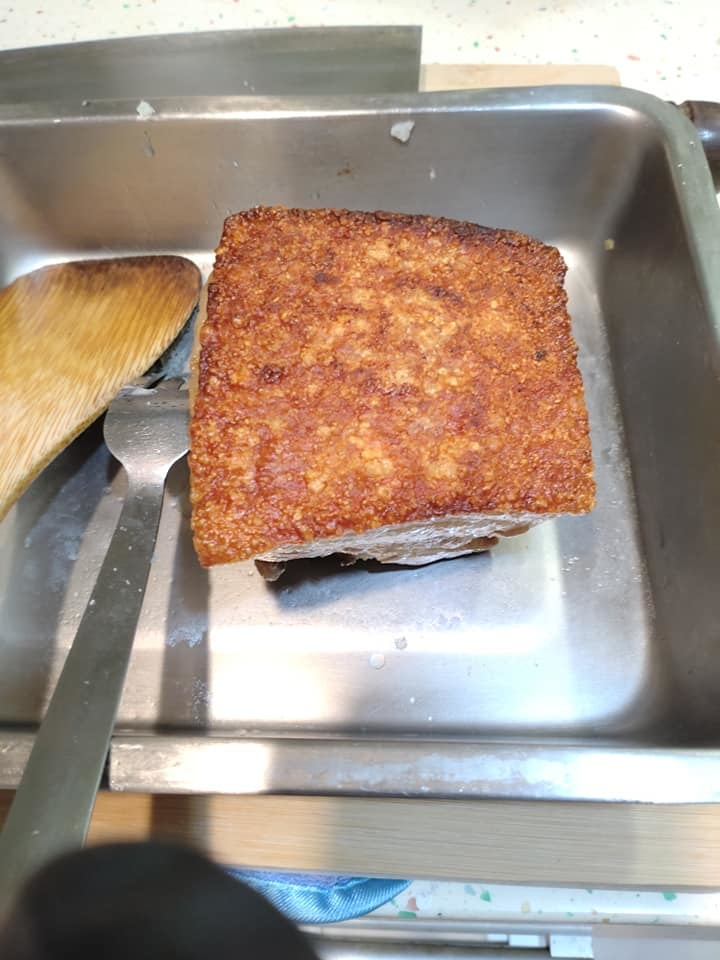 餘興節目~虎皮五花肉與冰晶煎餃的相遇