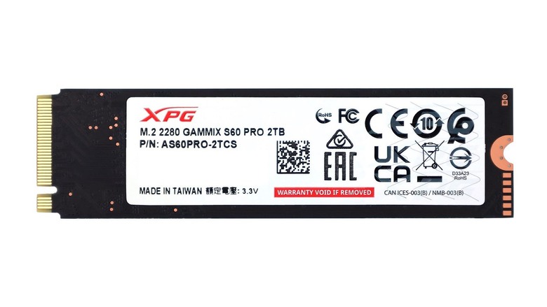 TLC 2TB 四千有找 ADATA XPG GAMMIX S60 PRO