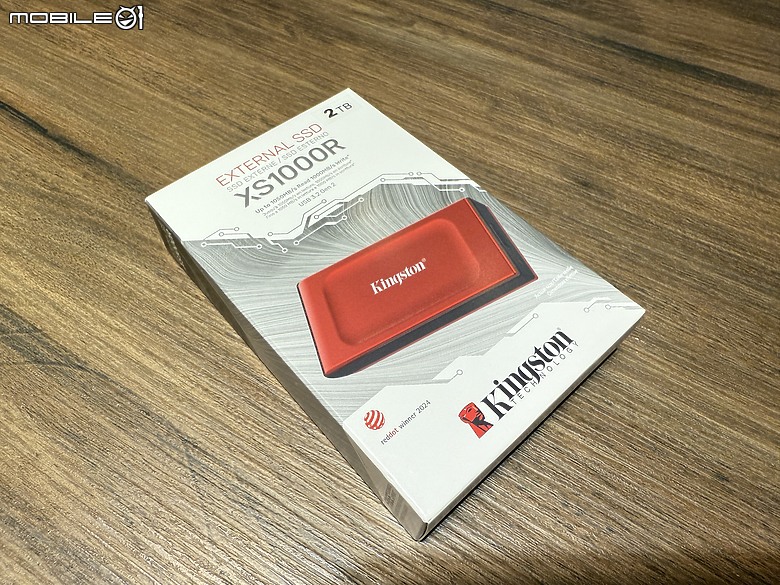 數位時代必備的隨身部品！Kingston XS1000 2TB 外接SSD硬碟 真實測試！