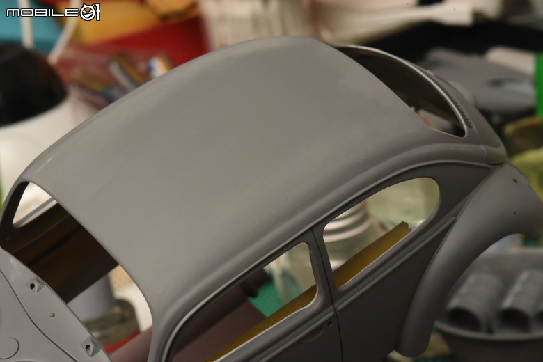 [模型製作記] 福斯金龜車 1/24