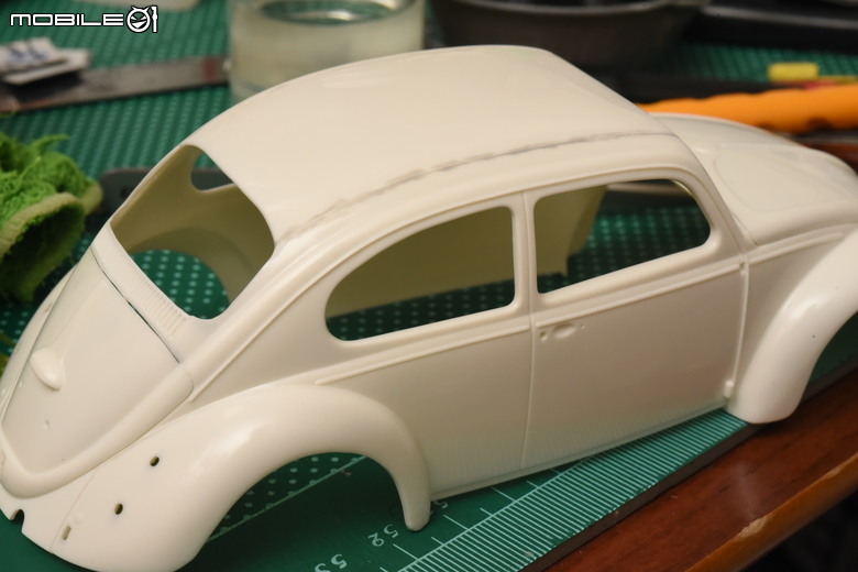 [模型製作記] 福斯金龜車 1/24
