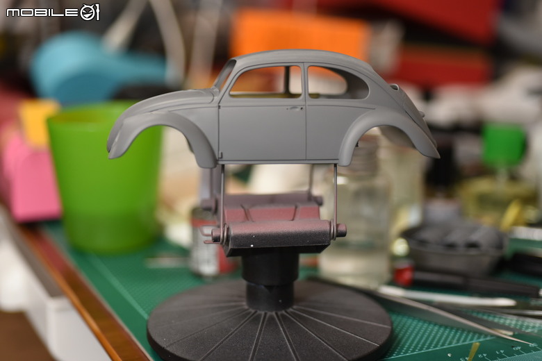 [模型製作記] 福斯金龜車 1/24