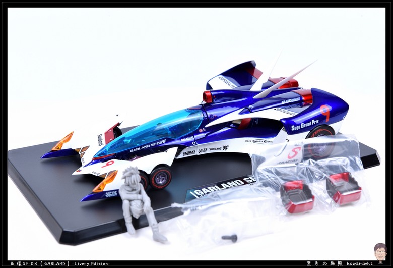 點我看大圖 【開箱】MEGAHOUSE - 花環SF-03(GARLAND)-Livery Edition-