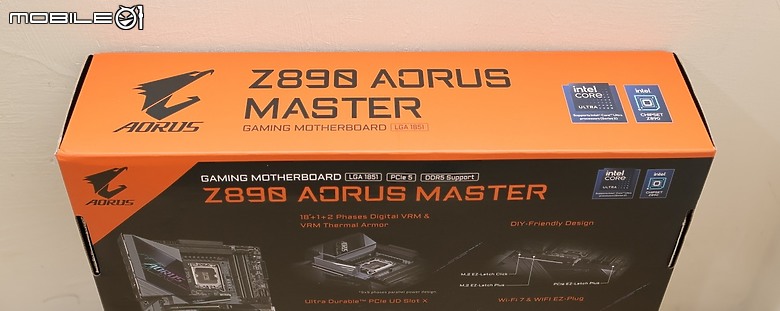 AI SNATCH 導入 Z890 AORUS MASTER 開箱