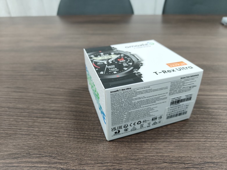 Amazfit T-Rex Ultra 2024/10/17開箱小三鐵測試
