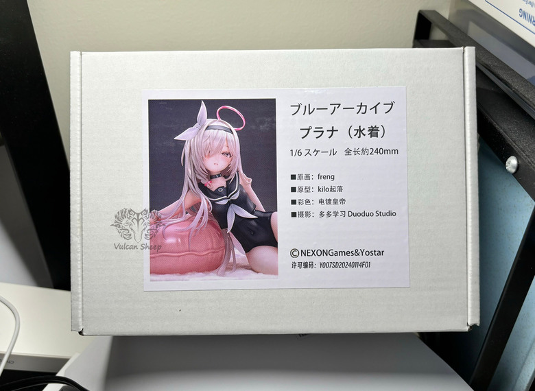 蔚藍檔案-星奈 泳裝Ver. GK塗裝分享