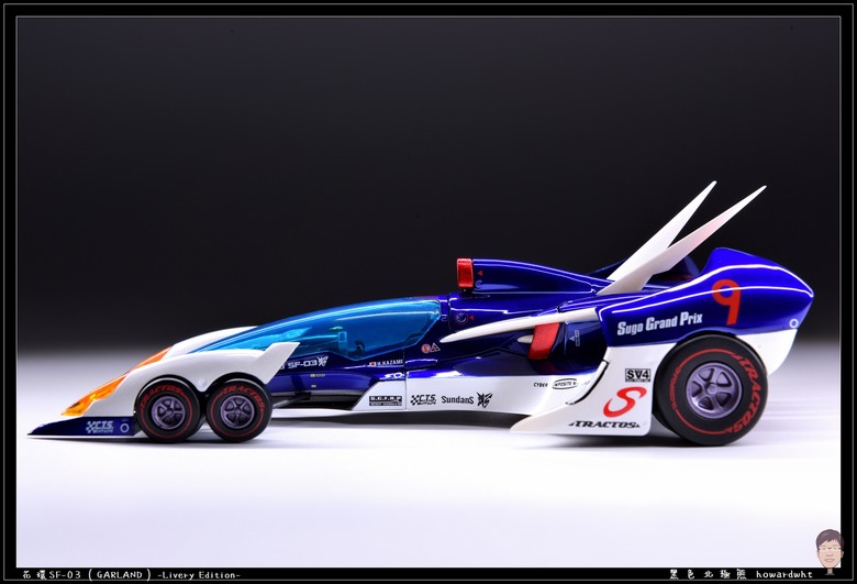 點我看大圖 【開箱】MEGAHOUSE - 花環SF-03(GARLAND)-Livery Edition-