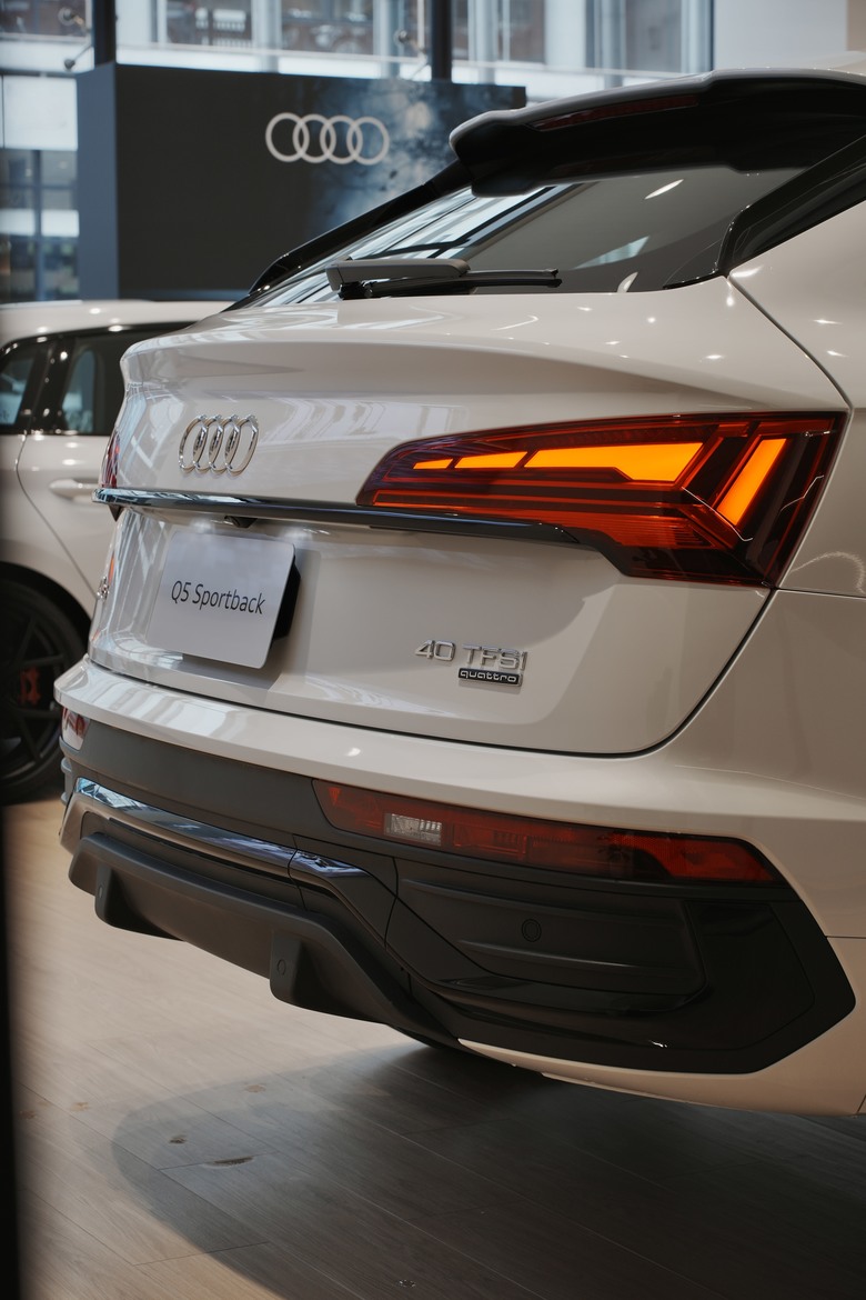 Q5 Sportback 40 TFSI quattro S line Black Edition｜金屬冰川白 Glacier White｜實車照片分享