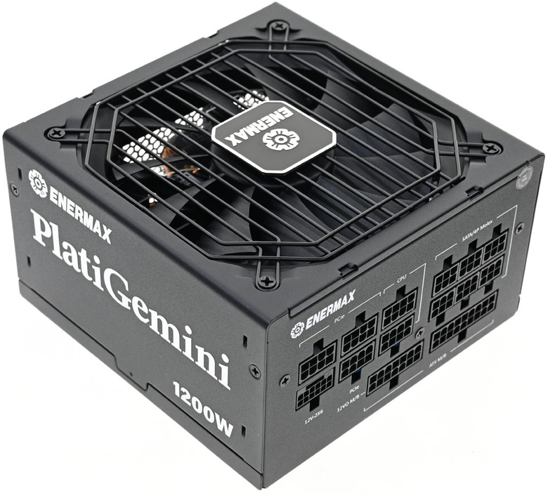 點我看大圖 支援ATX3.1及ATX12VO雙標準的ENERMAX PlatiGemini 1200W白金全模組化電源開箱