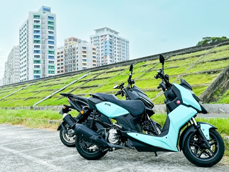 KRV和STR250兩台車交換騎的感想
