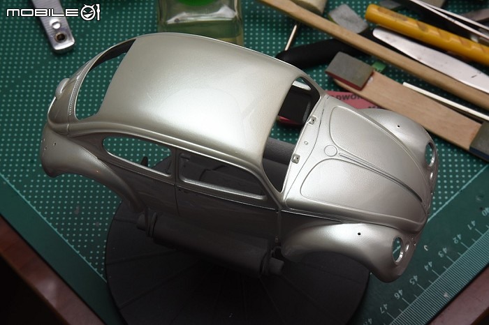 [模型製作記] 福斯金龜車 1/24