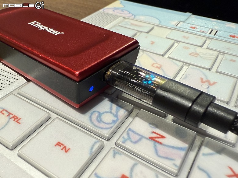 數位時代必備的隨身部品！Kingston XS1000 2TB 外接SSD硬碟 真實測試！