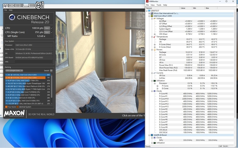 Intel Core Ultra 5 245K 處理器效能實測 以更低電源與功耗需求吸引主流玩家視野