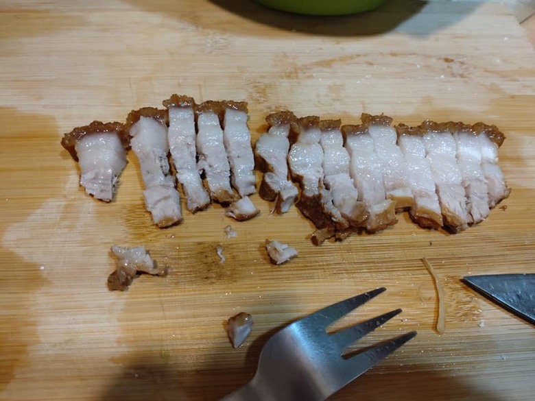 餘興節目~虎皮五花肉與冰晶煎餃的相遇