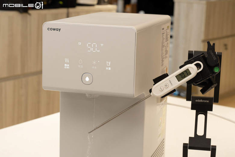 Coway 純淨水極光 CHP-7211N 淨水器試用 以更細膩飲水設定滿足家中不同成員需求