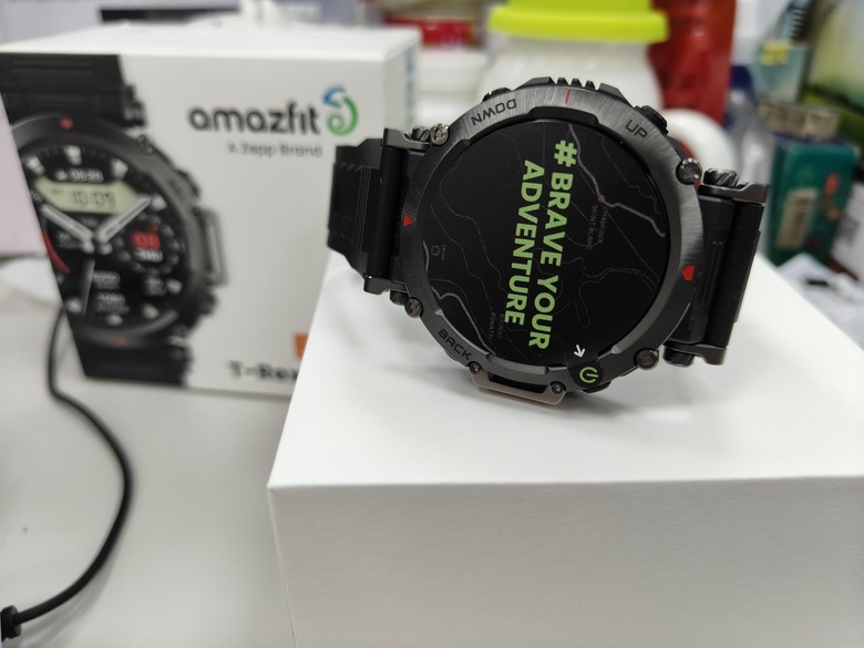Amazfit T-Rex Ultra 2024/10/17開箱小三鐵測試
