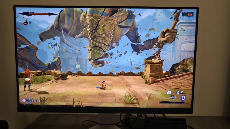 驚豔的視覺優化效果,BenQ MOBIUZ 4K遊戲護眼螢幕 EX321UX 開箱試用