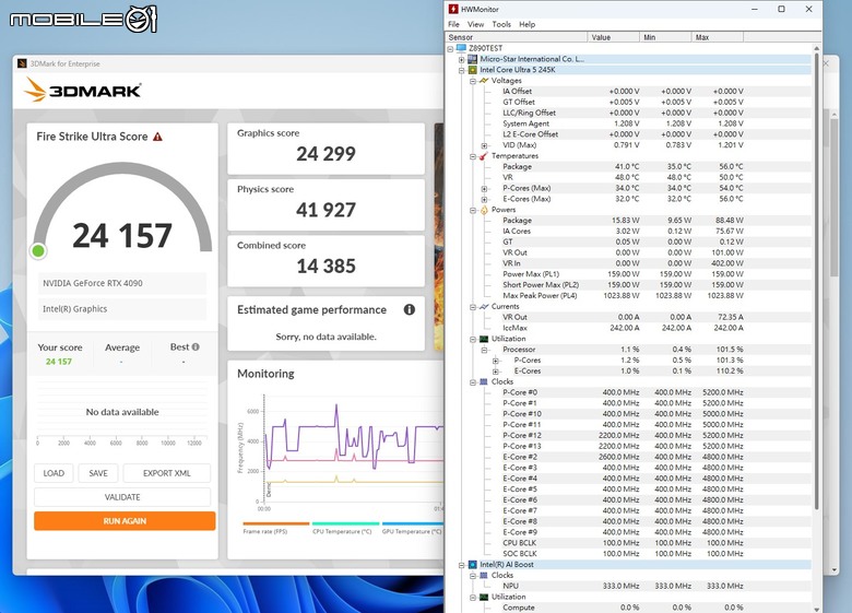 Intel Core Ultra 5 245K 處理器效能實測 以更低電源與功耗需求吸引主流玩家視野