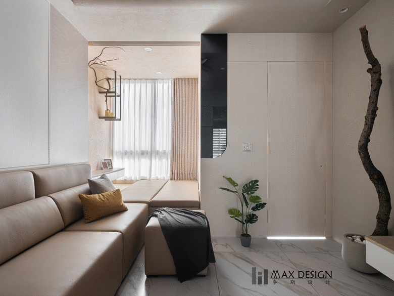 【開箱】台中自建宅三代同堂│全室自然批痕特殊塗料│圓一個任性跟執著