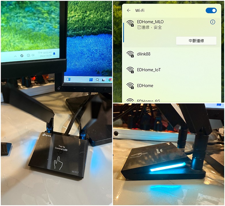 點我看大圖 電競玩家的路由器首選!TP-Link Archer GE800 Wi-Fi 7 電競路由器開箱評測