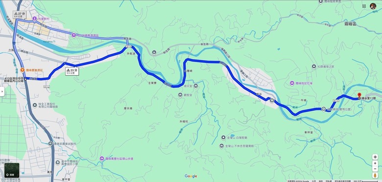 國慶日 滿貫霧峰中114鄉道