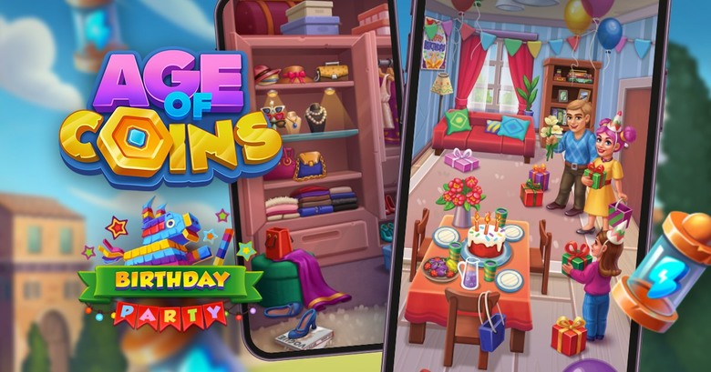 《Age Of Coins: Master Of Spins》 硬幣時代：旋轉大師 美式卡通風格 旋轉輪盤 贏得金幣 穿越各種歷史古文明王國 | 擲骰子 賺金幣 打造令人驚豔的王國 收藏最豐盛的戰利品