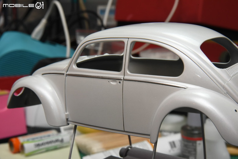 [模型製作記] 福斯金龜車 1/24