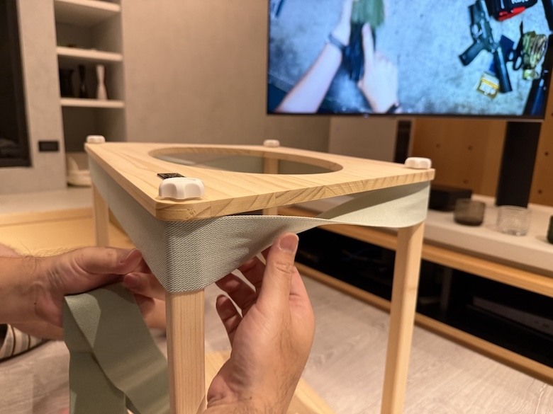 組裝簡單又好看! PETSFIT Modern Style Wood Cat House with Soft Mat 貓屋開箱
