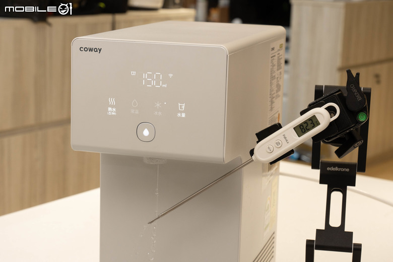 Coway 純淨水極光 CHP-7211N 淨水器試用 以更細膩飲水設定滿足家中不同成員需求