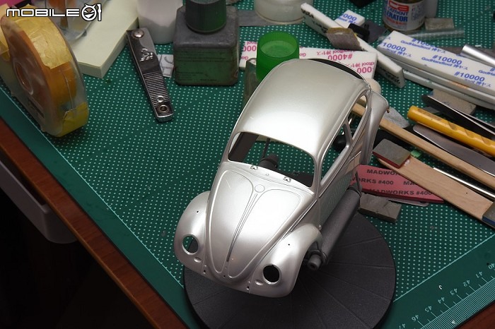 [模型製作記] 福斯金龜車 1/24