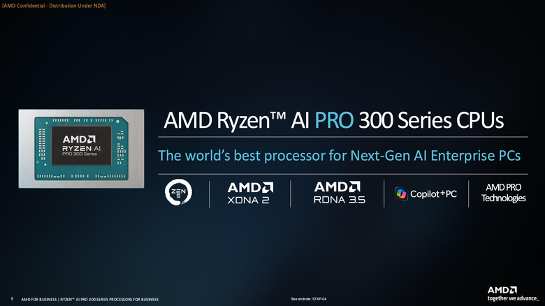 AMD 推出 Ryzen AI 300 Pro 系列處理器 以 AI 運算效能提供更多安全支援保護設計