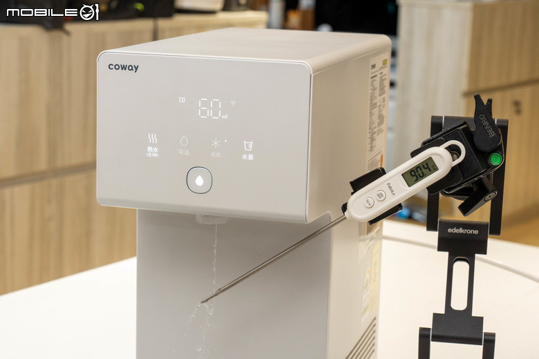 Coway 純淨水極光 CHP-7211N 淨水器試用 以更細膩飲水設定滿足家中不同成員需求