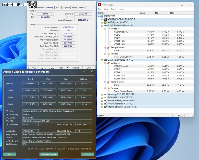芝奇 G.Skill Trident Z5 Royal Neo 皇家戟 EXPO DDR5-8000 超頻記憶體開箱實測 將 AMD 平台推向更高時脈效能