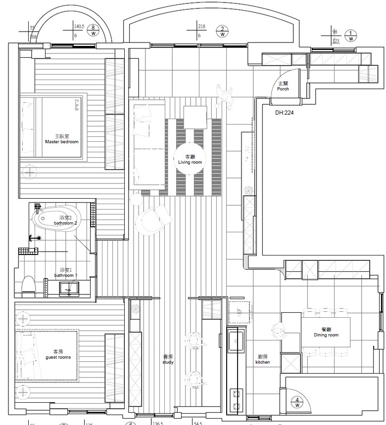 【開箱】新北 33坪老屋翻新舒適宅