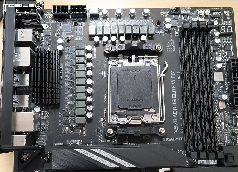 主流規格到齊 X870 AORUS ELITE WIFI7 開箱