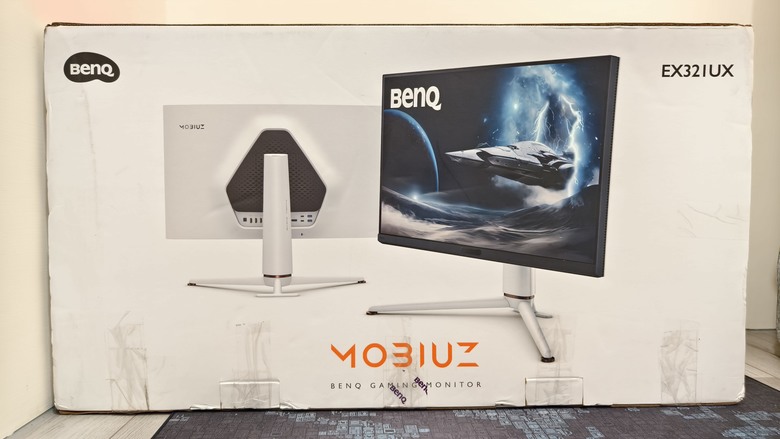 驚豔的視覺優化效果,BenQ MOBIUZ 4K遊戲護眼螢幕 EX321UX 開箱試用
