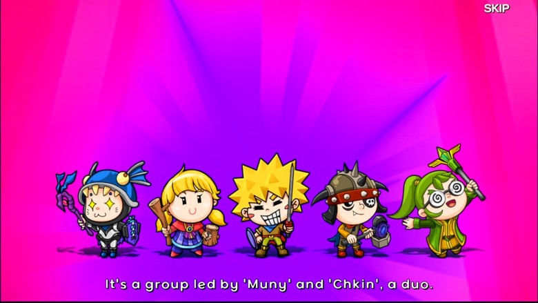 《芒奇金傳說: 閒置 RPG》 Legend of Mun Chkin 輕鬆放置型 3D 立體感RPG冒險遊戲 | 招募同伴英雄 組成小隊 無限放置 抽取武器、盾牌、披風 技能隨意搭配