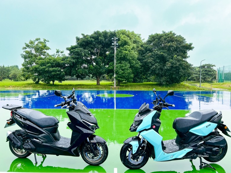 KRV和STR250兩台車交換騎的感想