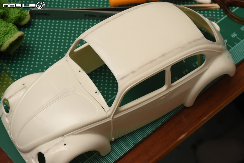 [模型製作記] 福斯金龜車 1/24