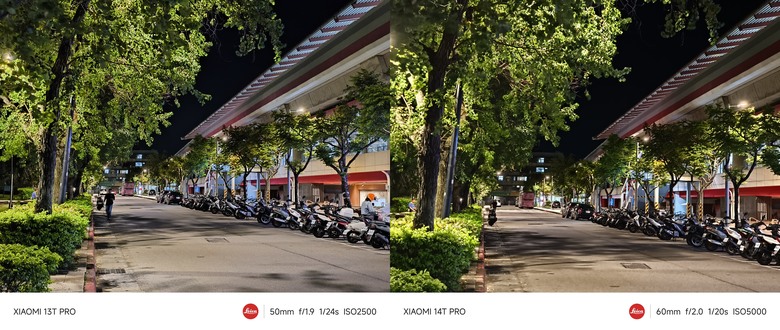 小米13T pro與14T pro拍照比較