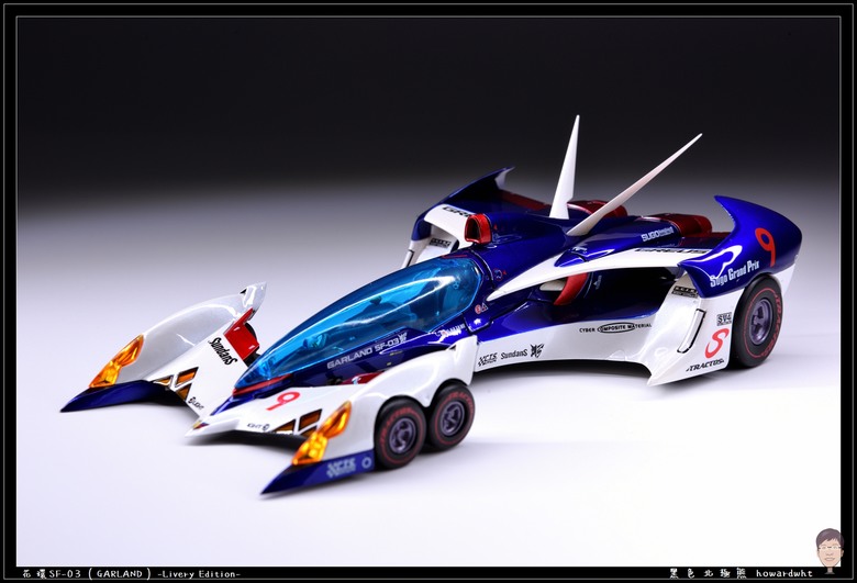 點我看大圖 【開箱】MEGAHOUSE - 花環SF-03(GARLAND)-Livery Edition-