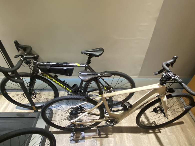比較giant fast e+ vs cannondale+100g後輪套件