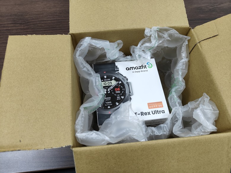 Amazfit T-Rex Ultra 2024/10/17開箱小三鐵測試