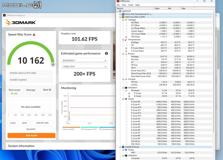 Intel Core Ultra 5 245K 處理器效能實測 以更低電源與功耗需求吸引主流玩家視野