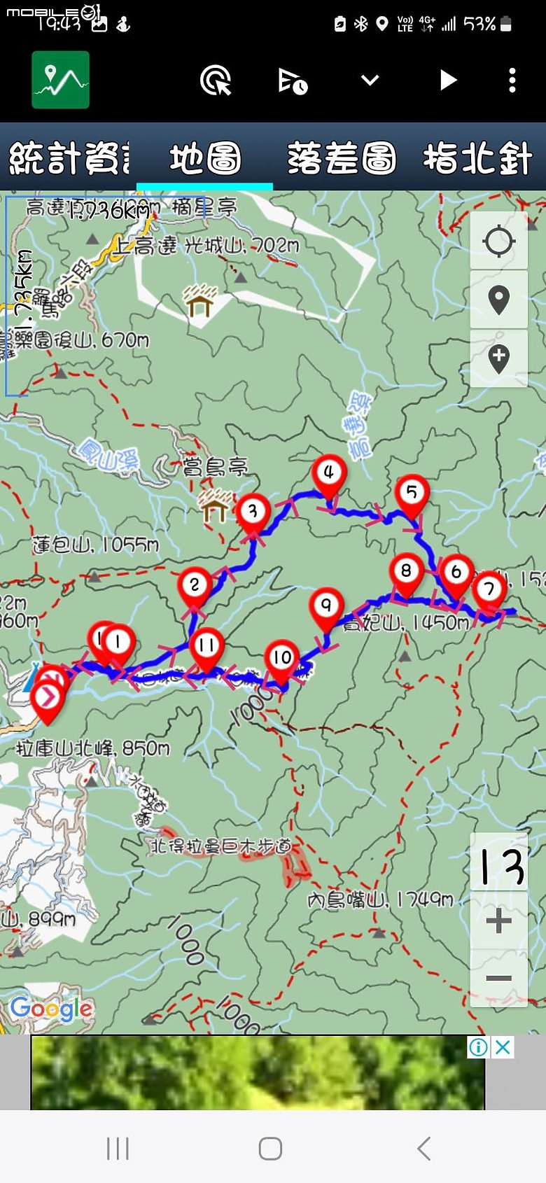 外鳥嘴+那結山O繞~山林溪水滿滿芬多精