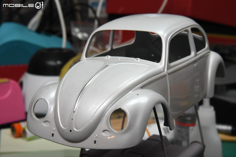 [模型製作記] 福斯金龜車 1/24