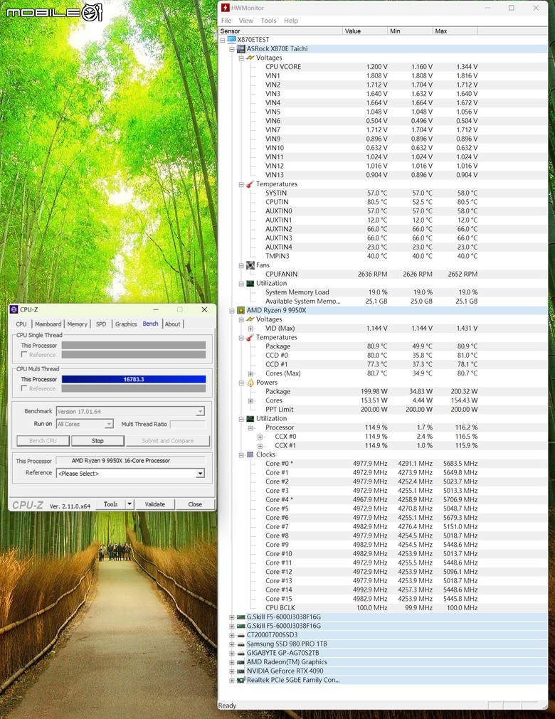 點我看大圖 ASRock X870E Taichi 主機板開箱實測 以低調沉穩設計提供強大擴充性能
