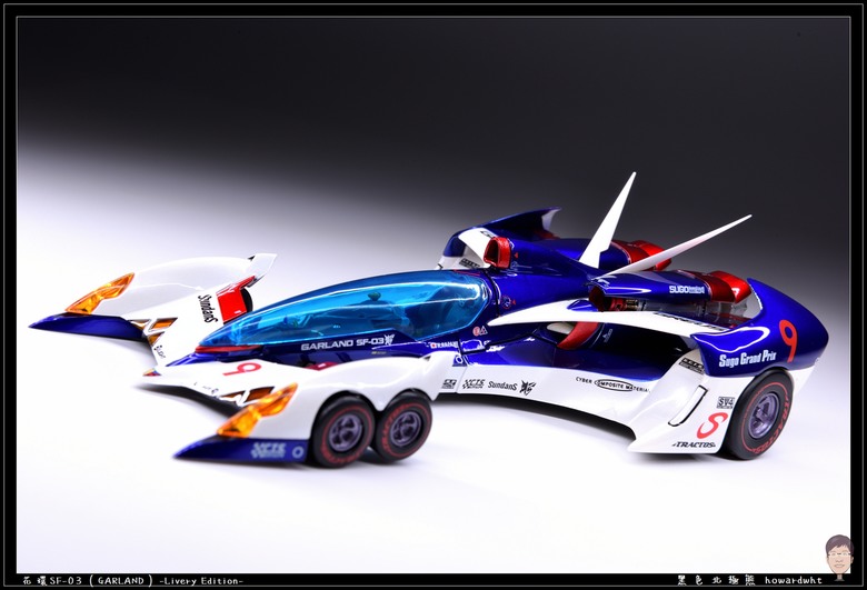 點我看大圖 【開箱】MEGAHOUSE - 花環SF-03(GARLAND)-Livery Edition-