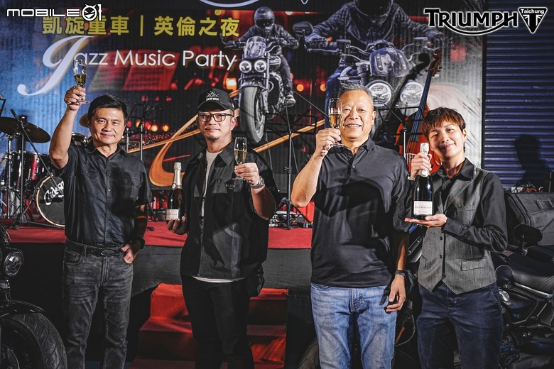 TRIUMPH英倫之夜活動暨Rocket 3 GT Storm交車—台中場