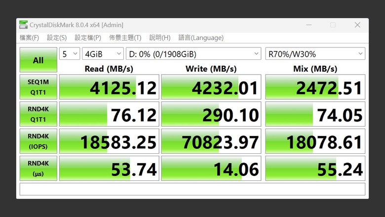 TLC 2TB 四千有找 ADATA XPG GAMMIX S60 PRO